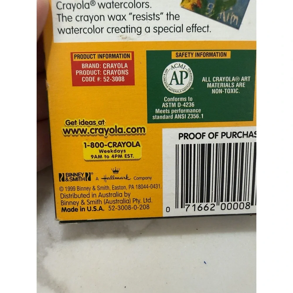 Vintage Crayola 96 99 Retired Crayons Binney Smith Dandelion Indian Red Thistle